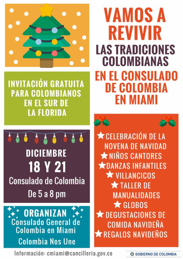 navidad 2017 para colombianos en Miami
