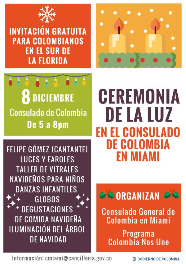 navidad 2017 para colombianos en Miami