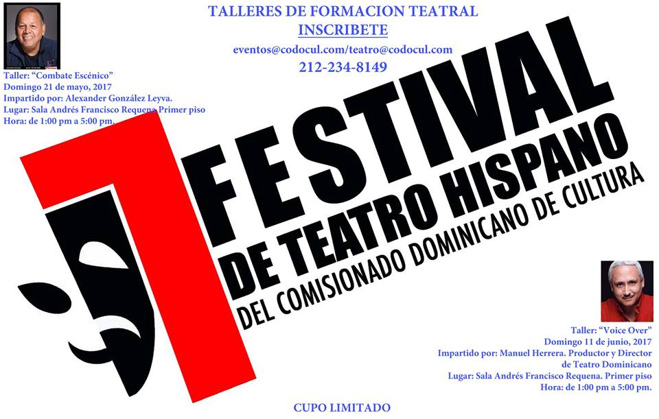 Teatro Rafael Villalona.541 West Th St. 2do piso. New York