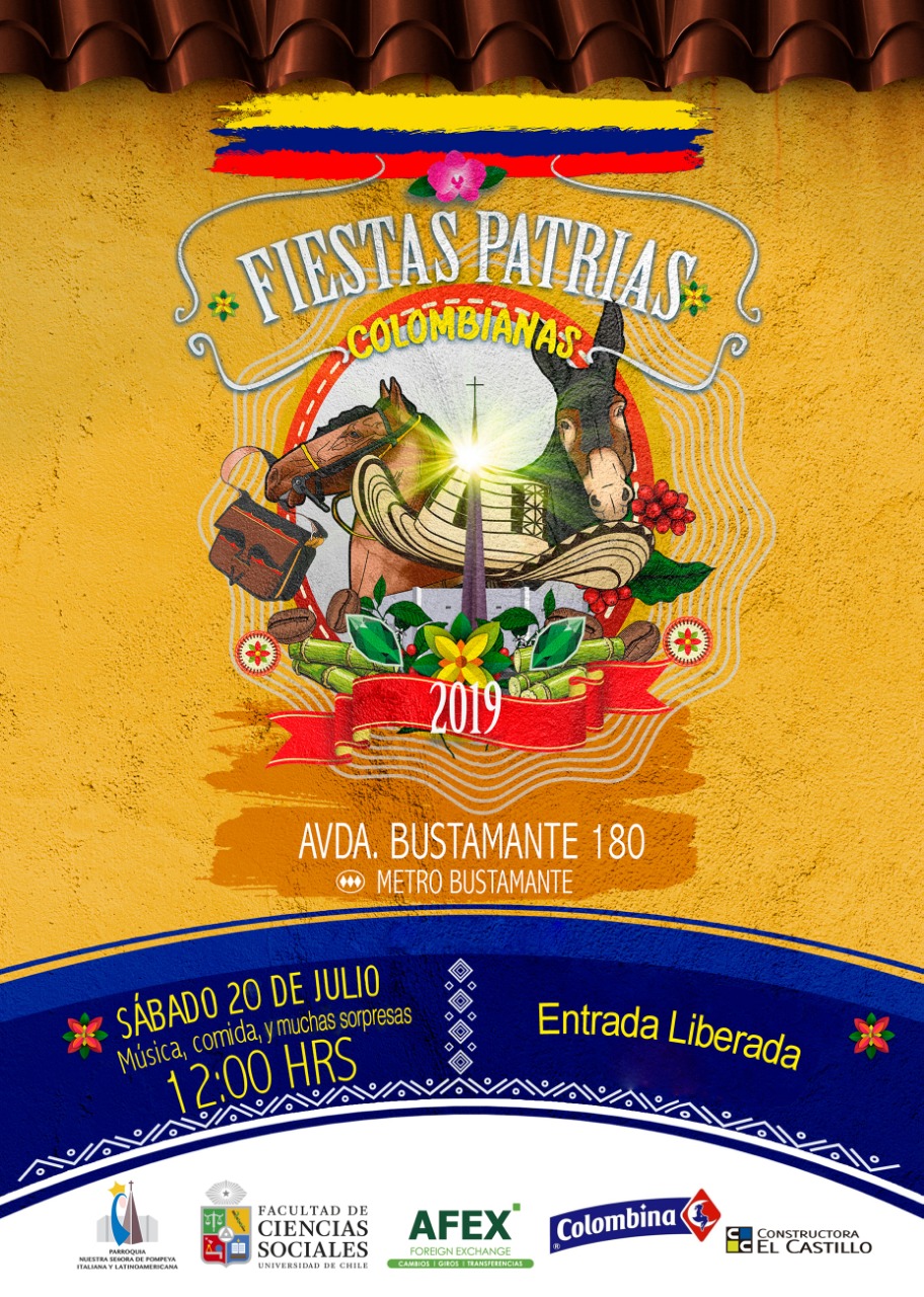 CELEBRACIÓN DÍA DE LA INDEPENDENCIA DE COLOMBIA EN CHILE