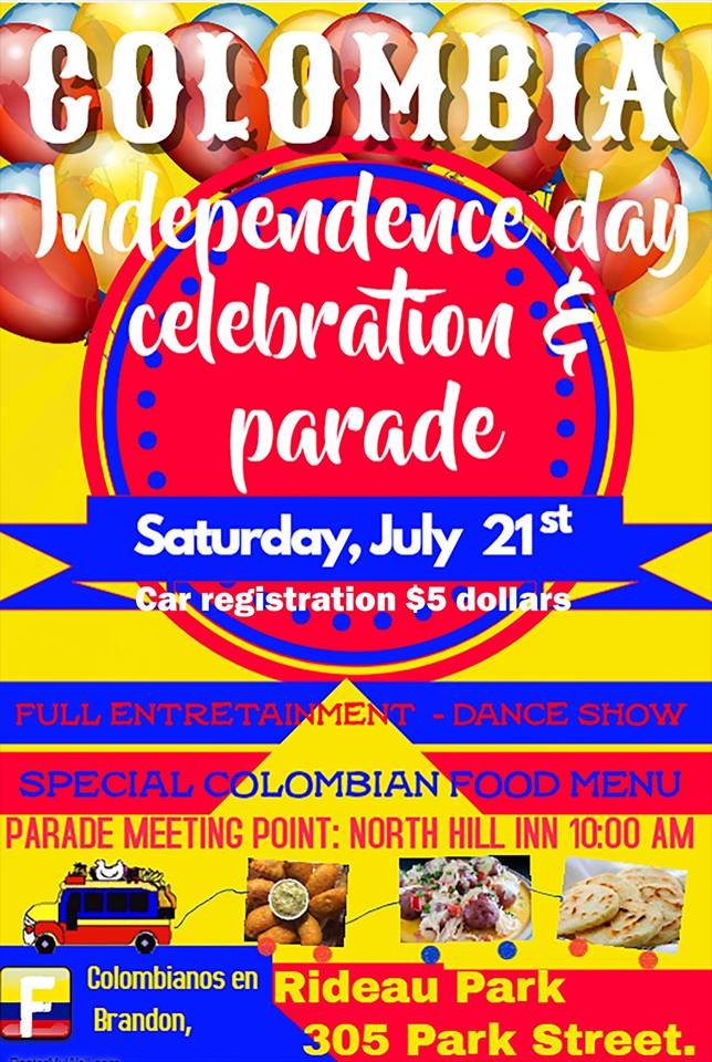 Celebración y Desfile del Día de la Independencia de Colombia Colombia Independence Day Celebration & Parade