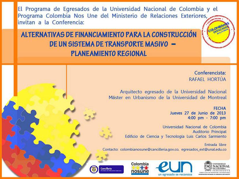 Invitación transporte Masivo