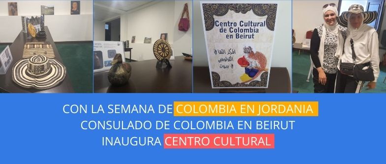 Consulado de Colombia en Beirut inaugura Centro Cultural
