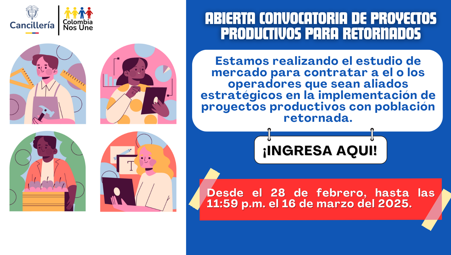 Convocatoria Proyectos Productivos