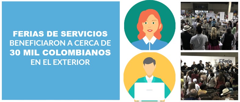 ferias de servicios para colombianos en el exterior