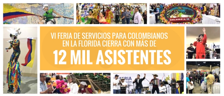 Más de 12 mil personas asistieron a la VI Feria de Servicios para colombianos en la Florida ¡Cifra histórica!