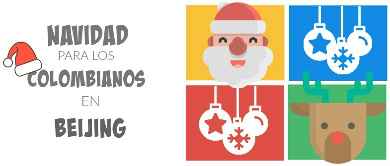 Navidad para colombianos en Beijing
