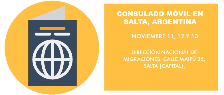 Consulado Móvil en Salta, Argentina