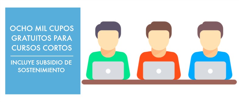 cupos gratuitos para cursos cortos