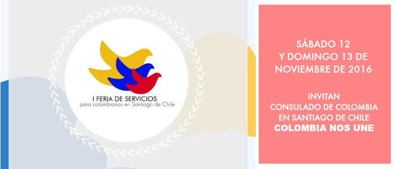 Primera Feria de Servicios para colombianos en Santiago de Chile