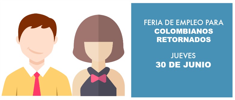 Feria de empleo para colombianos retornados