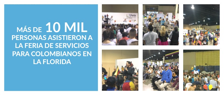 Feria de Servicios para colombianos en La Florida