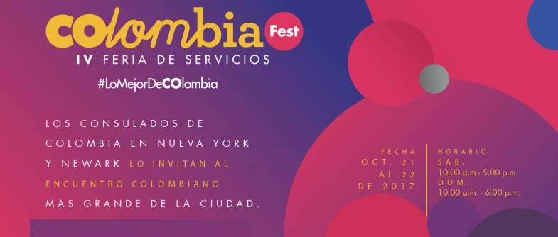 Llega Colombia Fest: IV Feria de Servicios en Nueva York