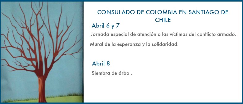 Consulado de Colombia en Santiago de Chile: así será su jornada de la Memoria y Solidaridad con las víctimas del conflicto armado colombiano