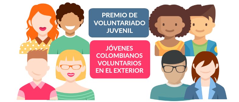 El premio que destaca el trabajo de los jóvenes colombianos voluntarios en el exterior