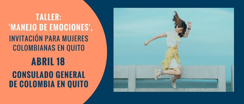 ‘Manejo de emociones’: taller gratuito para mujeres colombianas en Quito