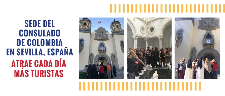 Más de cien personas participaron en recorrido guiado por el Pabellón Colombia, sede del Consulado de Colombia en Sevilla, España