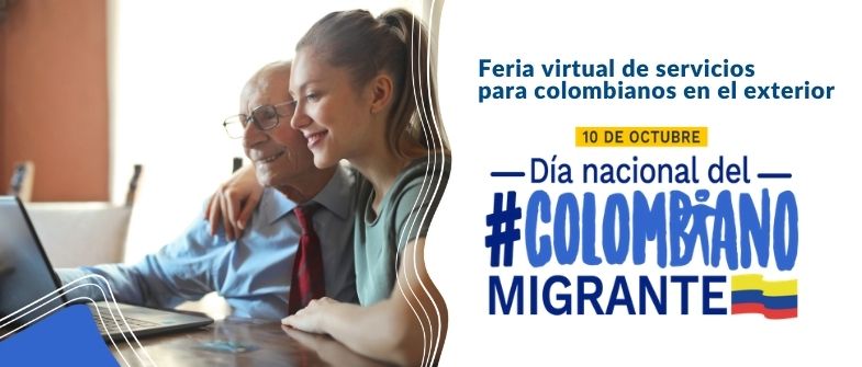 Feria virtual de servicios para colombianos en el exterior