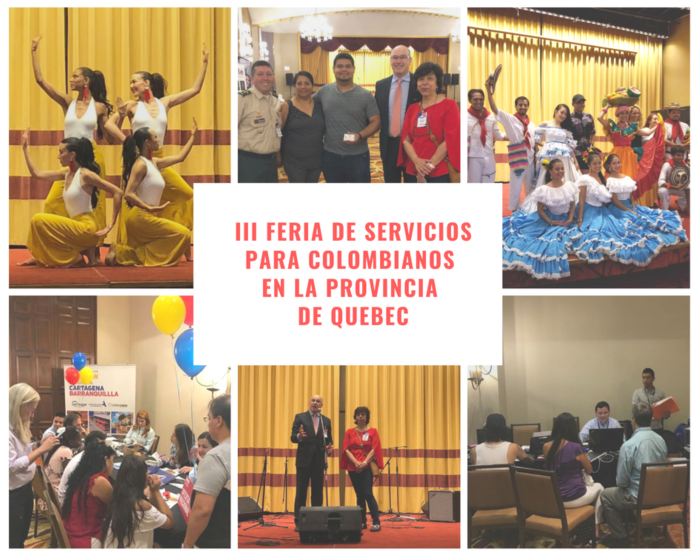 Tercera Feria de Servicios para colombianos en la Provincia de Quebec