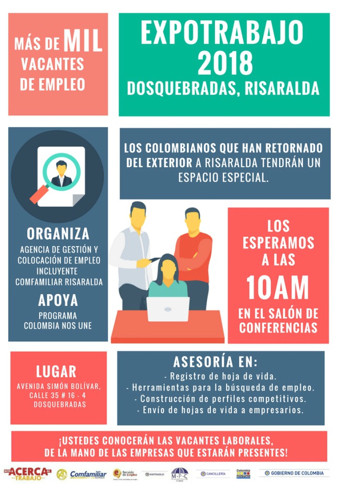 feria expotrabajo 2018 Risaralda