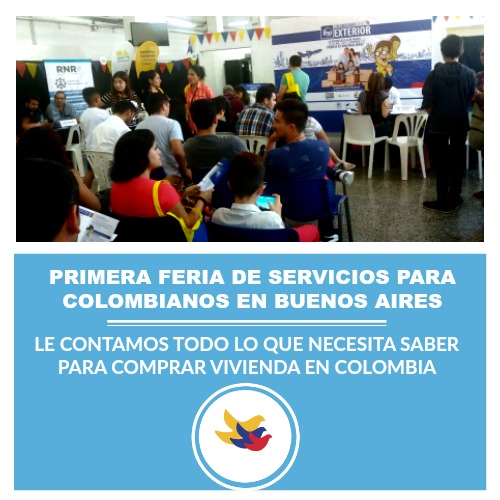 Feria de Servicios para colombianos en Buenos Aires