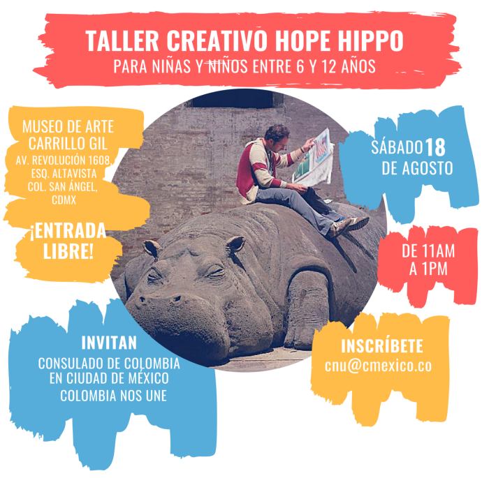 Taller creativo para niños colombianos en Ciudad de México