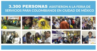 segunda feria de servicios para colombianos en Ciudad de México