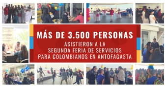 Segunda Feria de Servicios para colombianos en Antofagasta