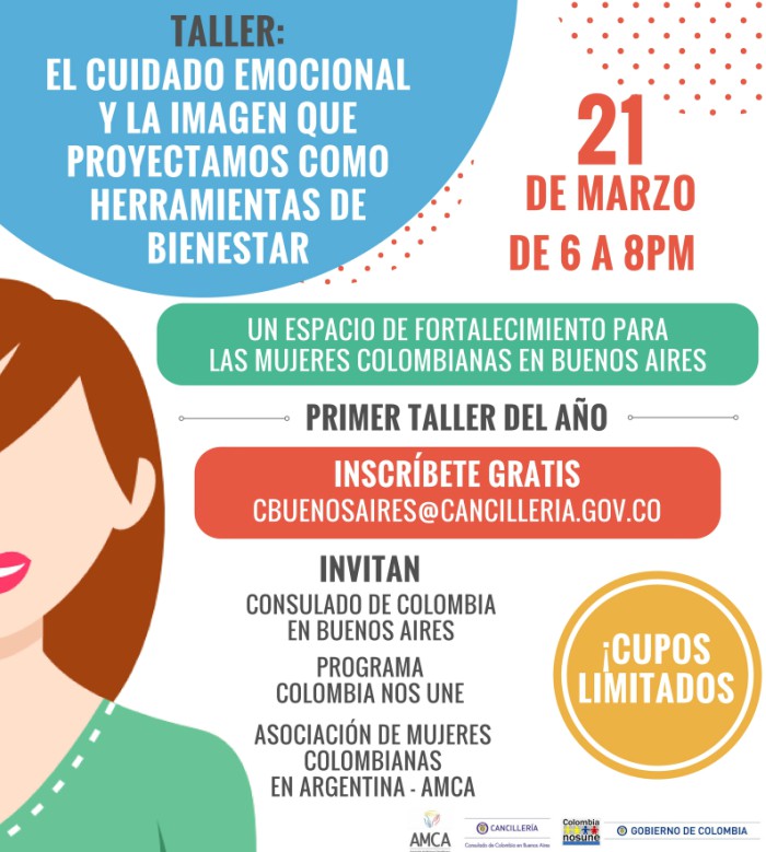Evento para mujeres colombianas en Buenos Aires
