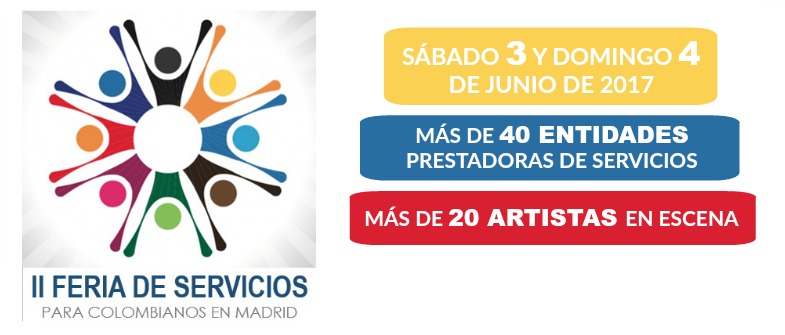 segunda feria de servicios para colombianos en madrid