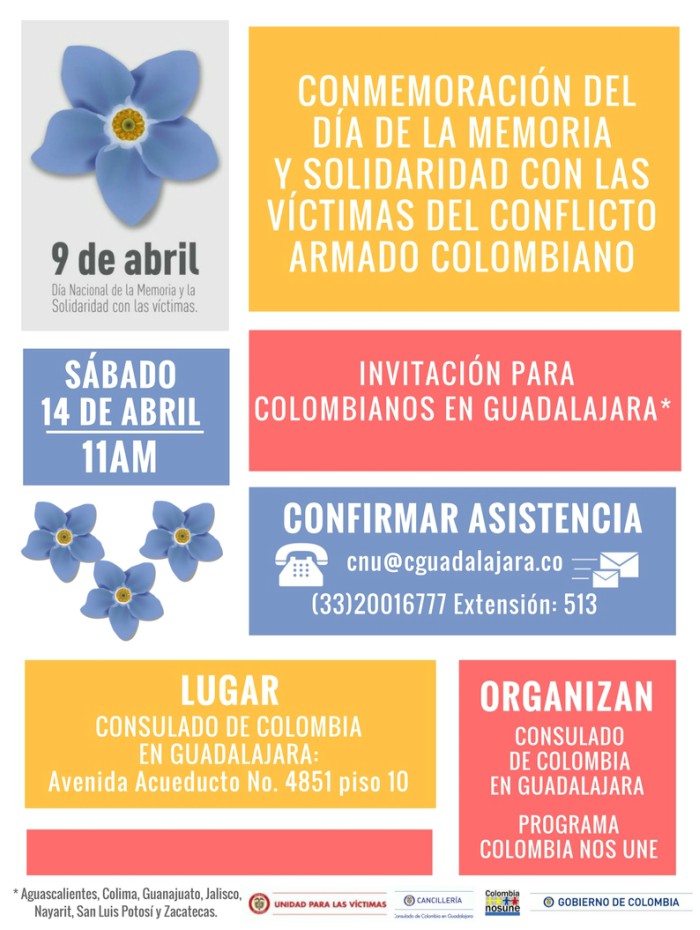 Día de la Memoria y Solidaridad con las víctimas en Guadalajara