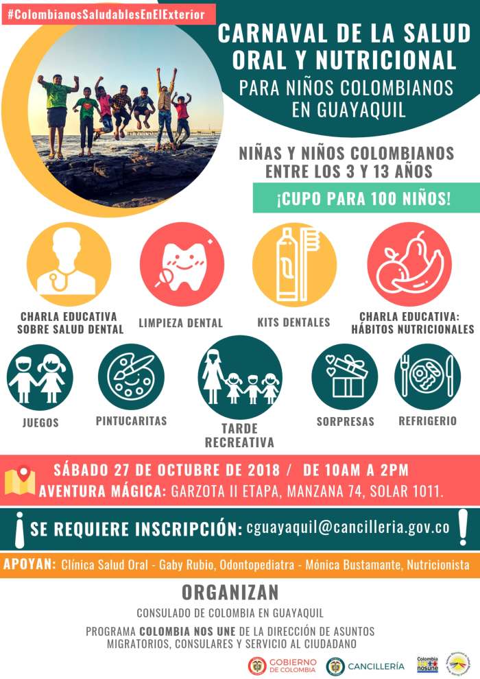 Servicios de salud gratuitos para colombianos en Guayaquil