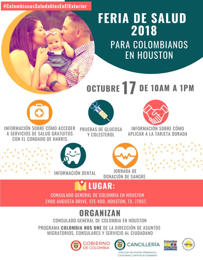 Servicios de salud para colombianos en Houston