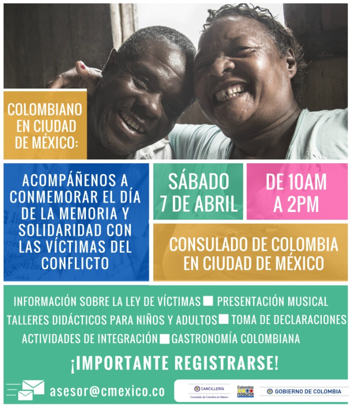 Día de la Memoria y Solidaridad con las víctimas en Ciudad de México