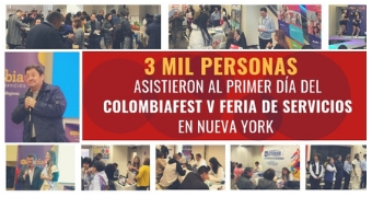 Quinta Feria de Servicios para colombianos en nueva York