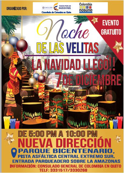 navidad 2017 para colombianos en quito