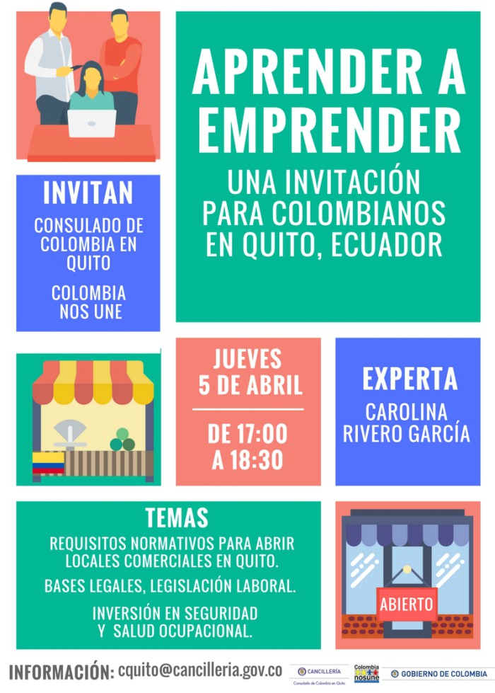 Evento para colombianos en Quito