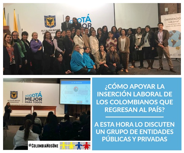 Socialización Retorno Laboral Bogotá