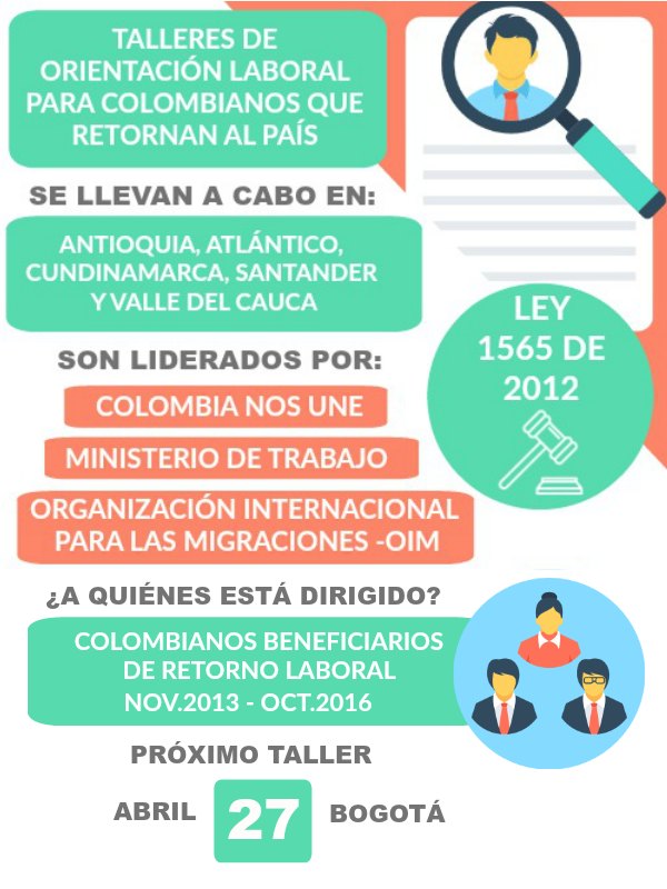 Taller de orientación laboral para retornados