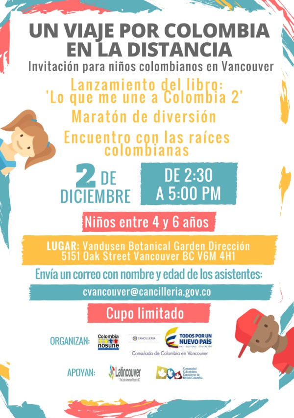 encuentro de niños colombianos en el exterior