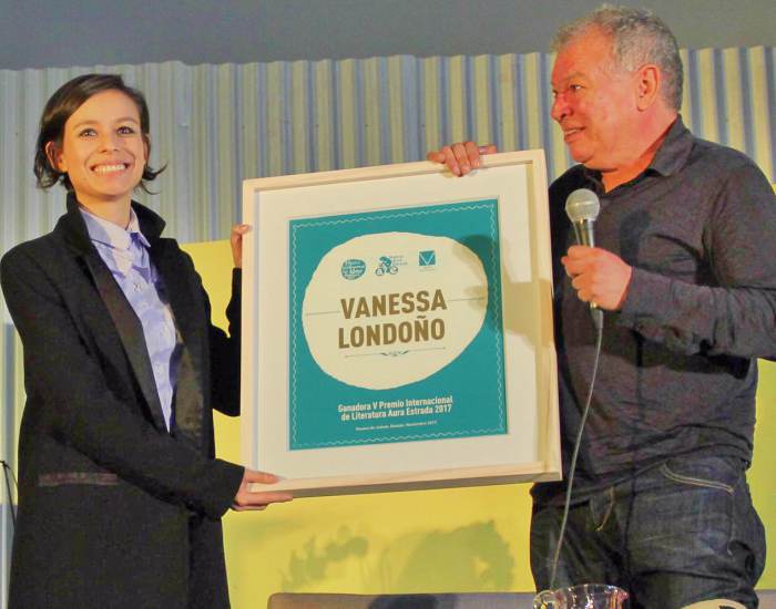 vanessa londoño, colombiana que gana premio iinternacional