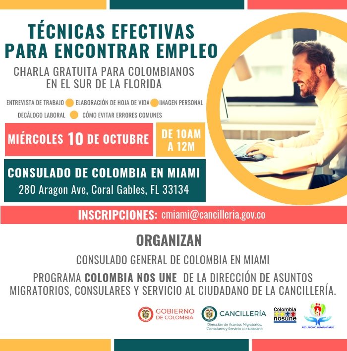 EN EL CONSULADO DE COLOMBIA EN MIAMI